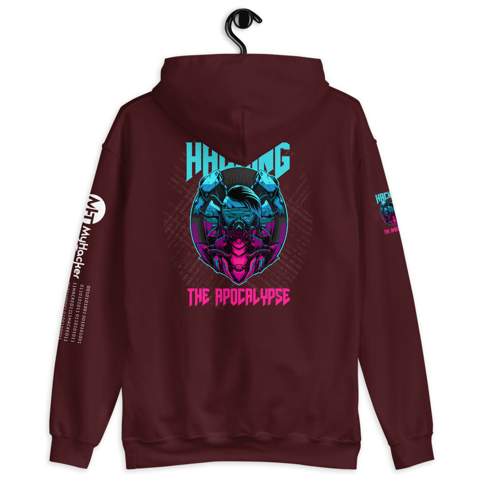 Hacking the apocalypse v2 - Unisex Hoodie by DarkByteGear