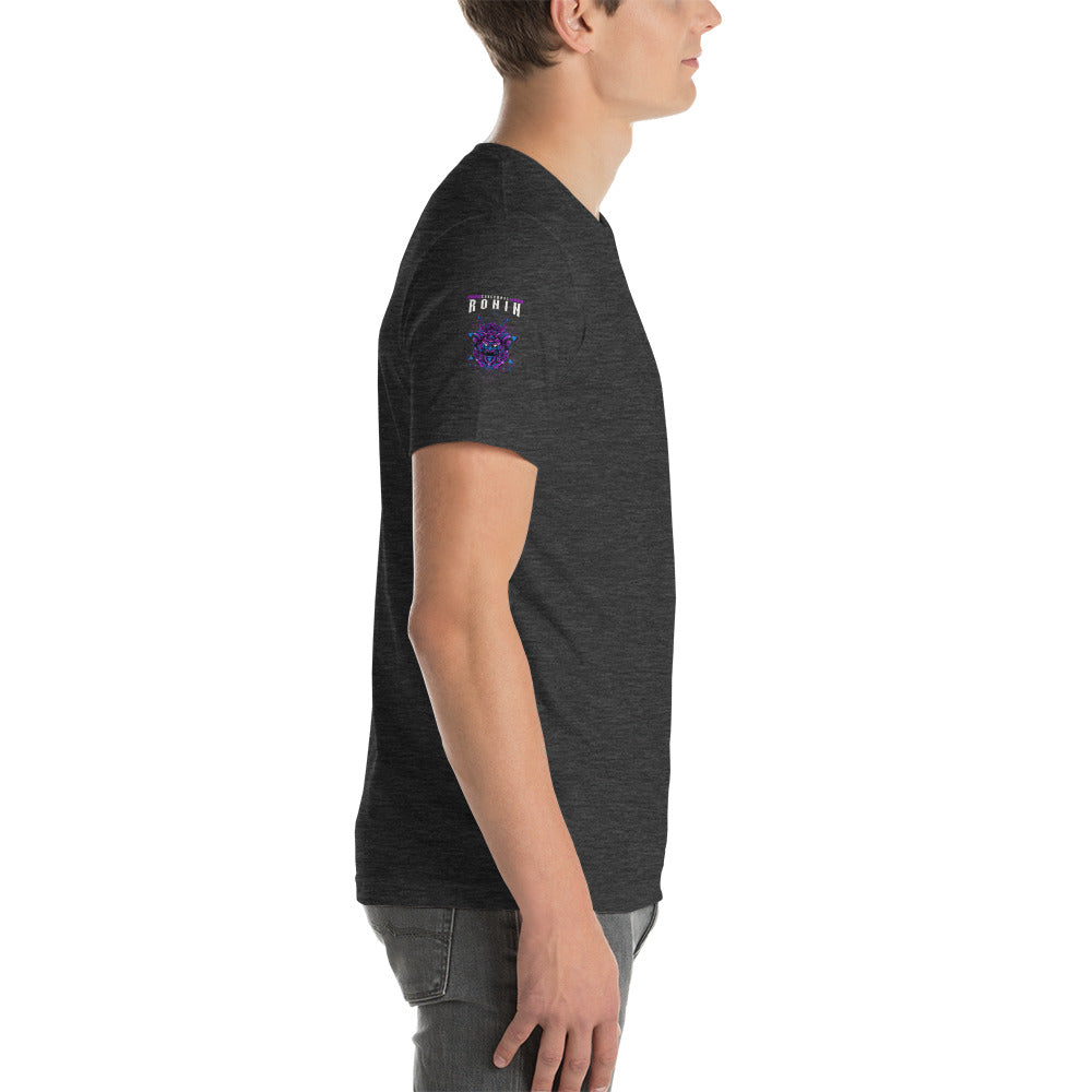 CyberWare Ronin - Short-Sleeve Unisex T-Shirt (all sides print) by DarkByteGear