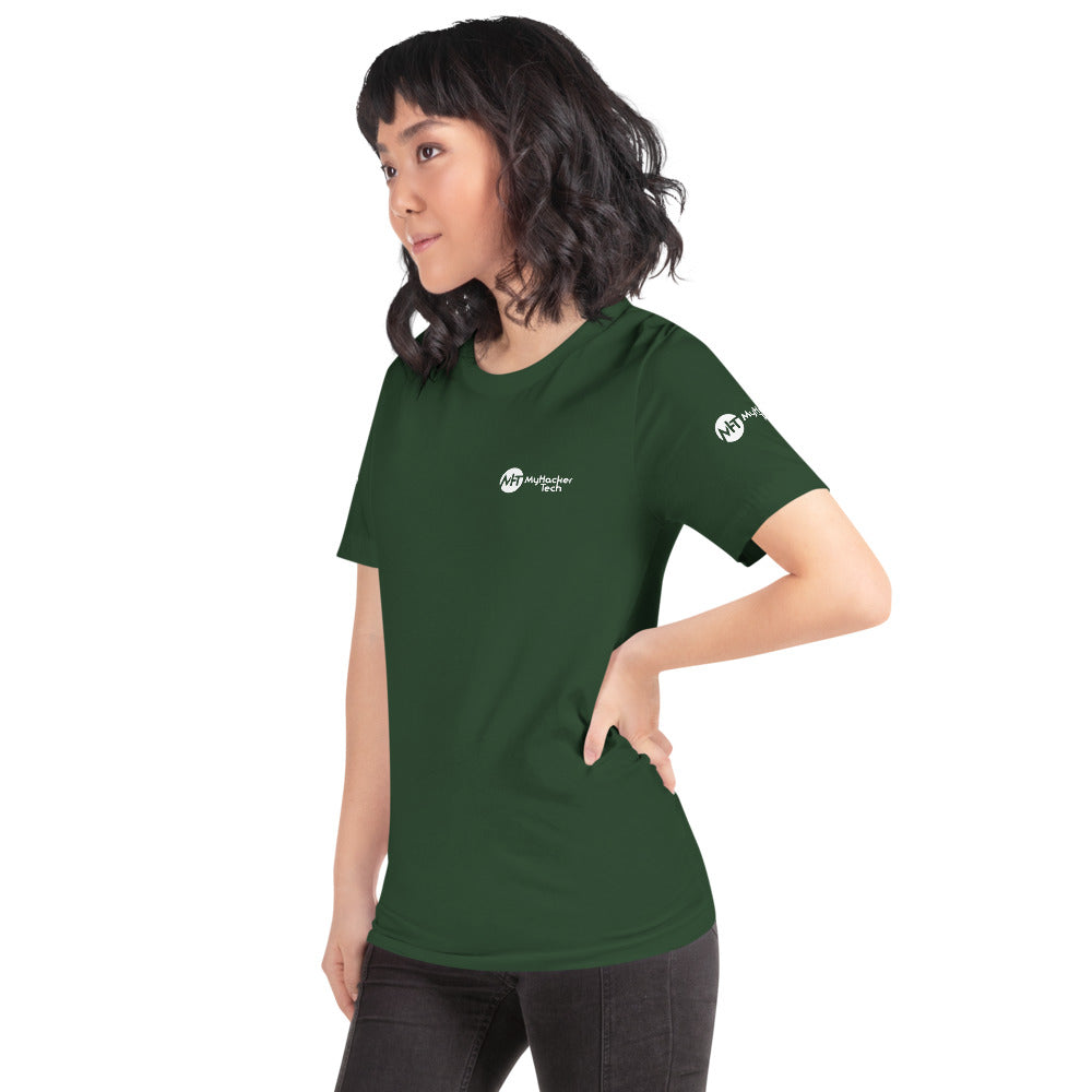 volunteer penetration tester - Short-Sleeve Unisex T-Shirt ( with all sides designs) by DarkByteGear