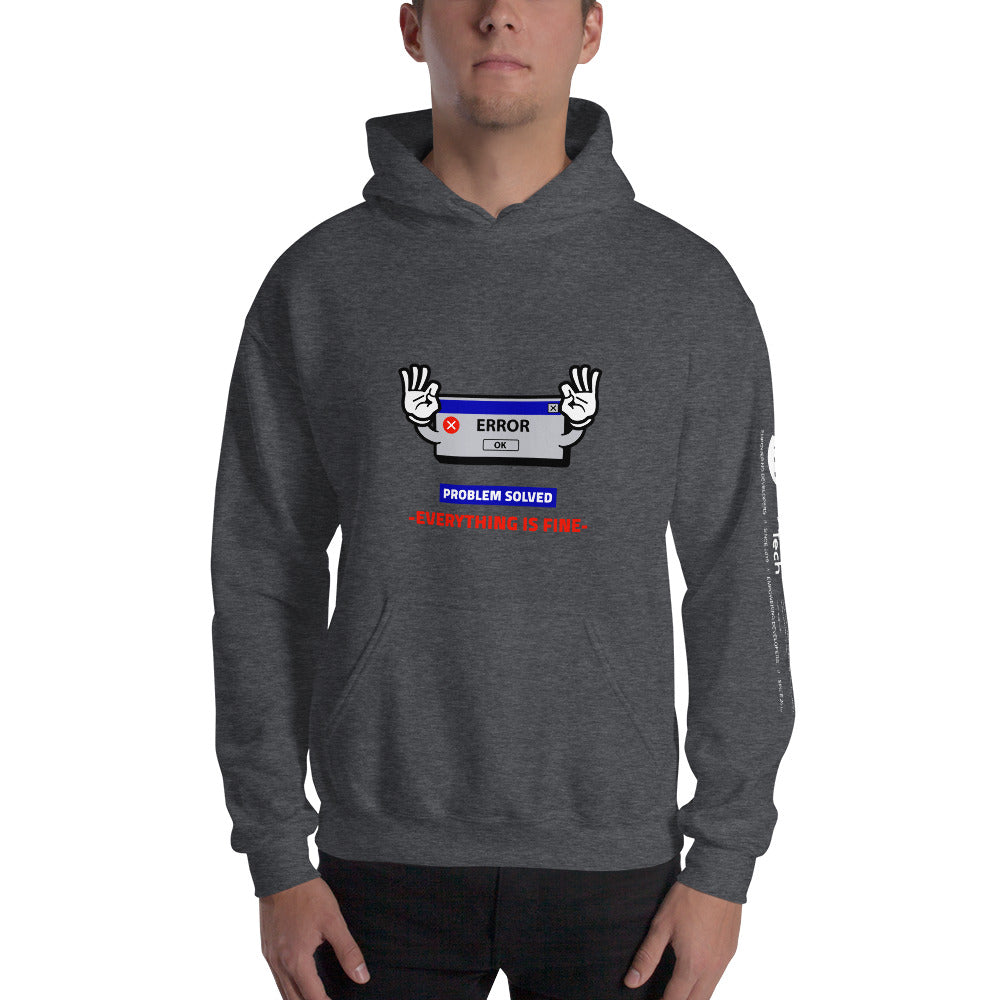 Problem solved - Unisex Hoodie by DarkByteGear