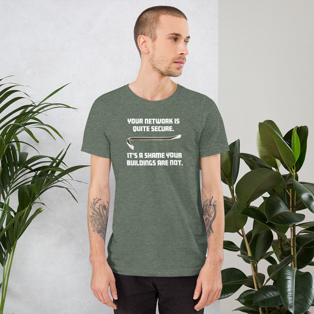 Your network is quite secure - Short-Sleeve Unisex T-Shirt by DarkByteGear