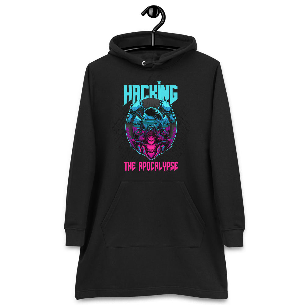 Hacking the apocalypse - Hoodie dress by DarkByteGear