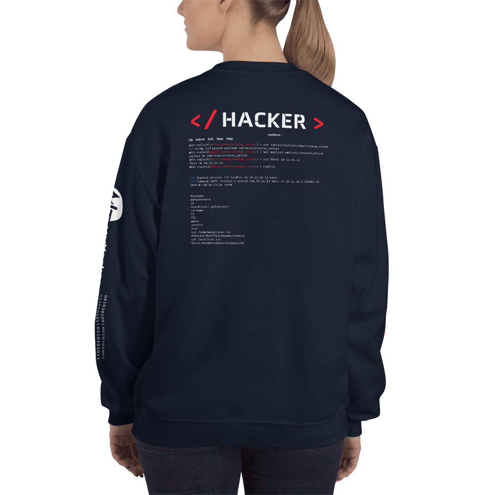Hacker v.1 - Unisex Sweatshirt by DarkByteGear