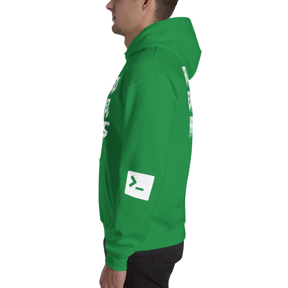 Hackers empower hackers - Unisex Hoodie by DarkByteGear