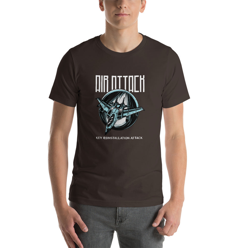 Key Reinstallation Attack - Short-Sleeve Unisex T-Shirt by DarkByteGear