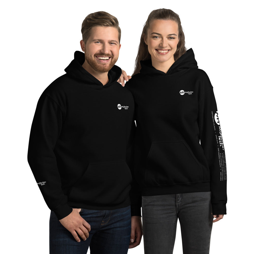 MyHackerTech Classic - Unisex Hoodie (with all sides designs) by DarkByteGear