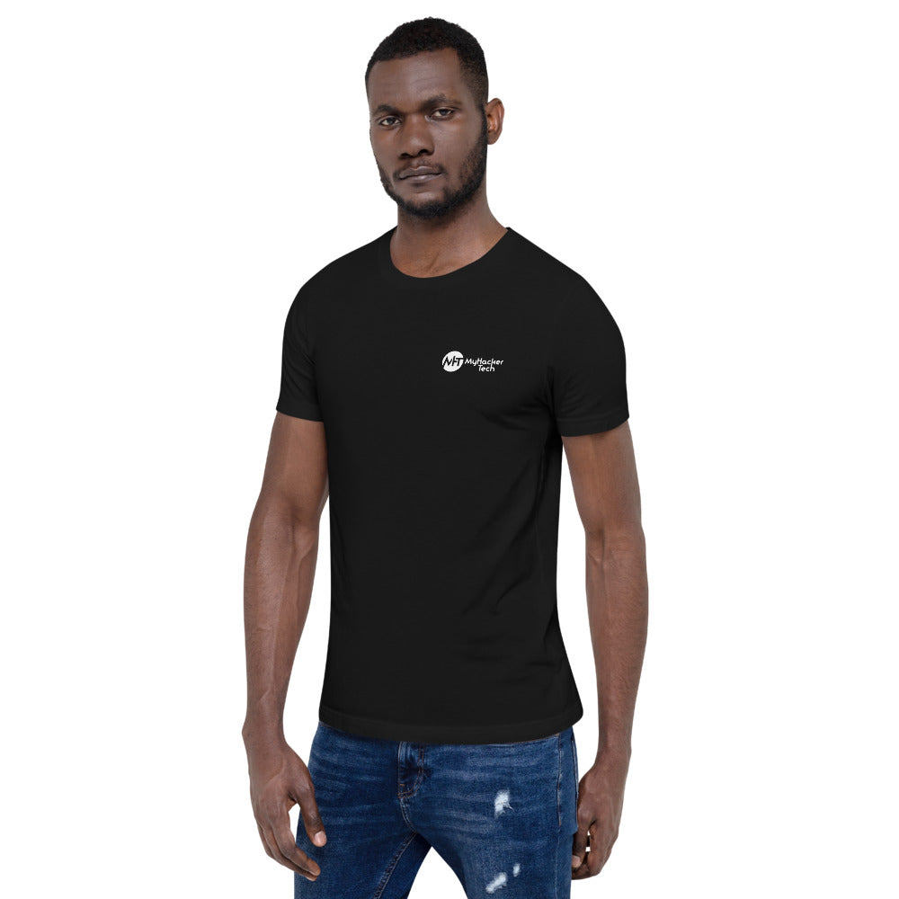 $ sudo systemctl restart 2020 - Short-Sleeve Unisex T-Shirt (with back design) by DarkByteGear