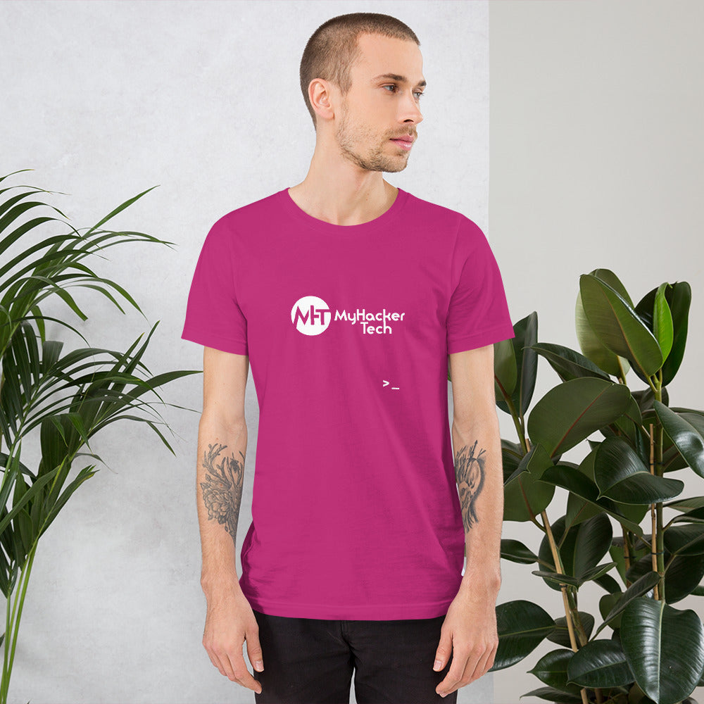 MyHackerTech - Short-Sleeve Unisex T-Shirt by DarkByteGear