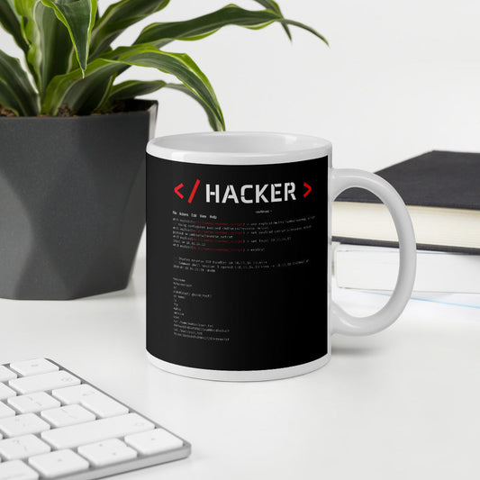 Hacker v.1 - Mug by DarkByteGear