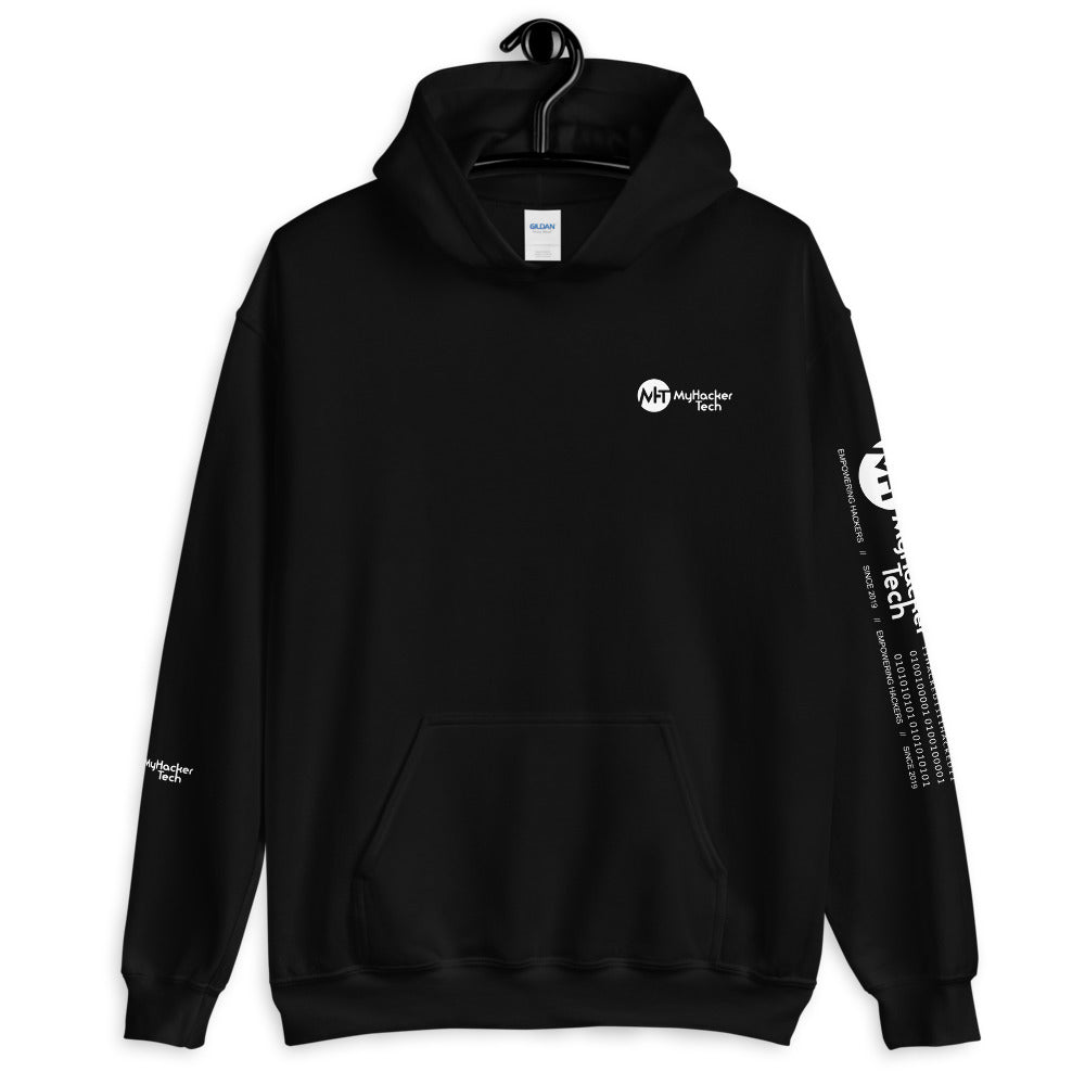 MyHackerTech Classic - Unisex Hoodie (with all sides designs) by DarkByteGear