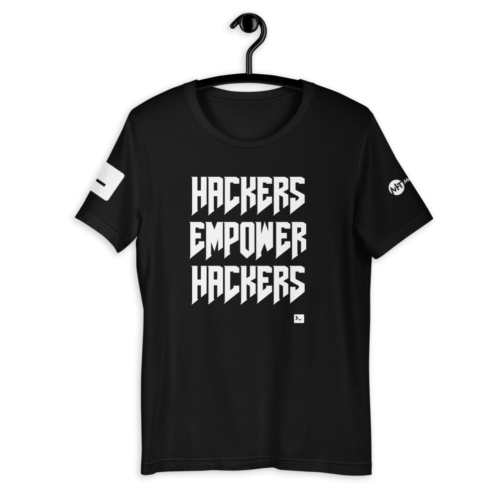 Hackers empower hackers - Short-Sleeve Unisex T-Shirt by DarkByteGear