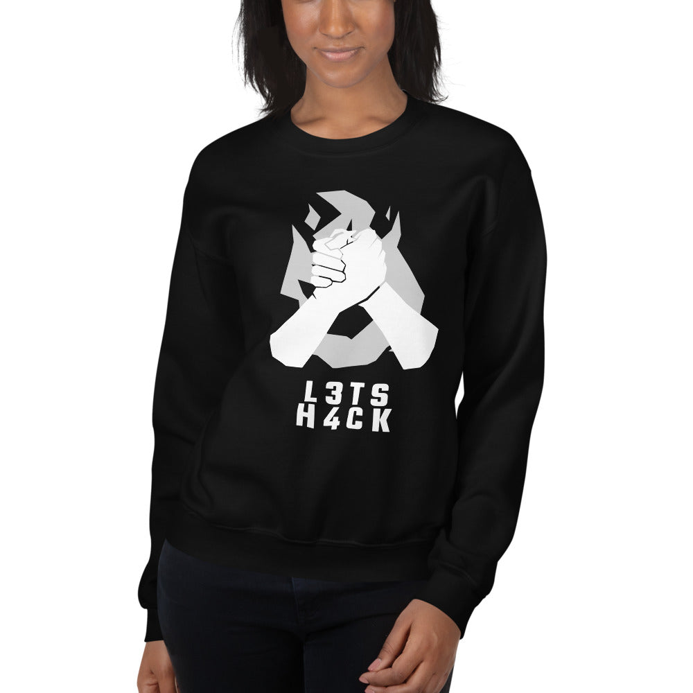 L3ts H4ck - Unisex Sweatshirt by DarkByteGear