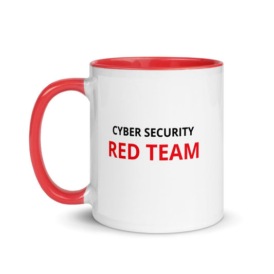 Cyber Security Red Team - Mug with Color Inside by DarkByteGear