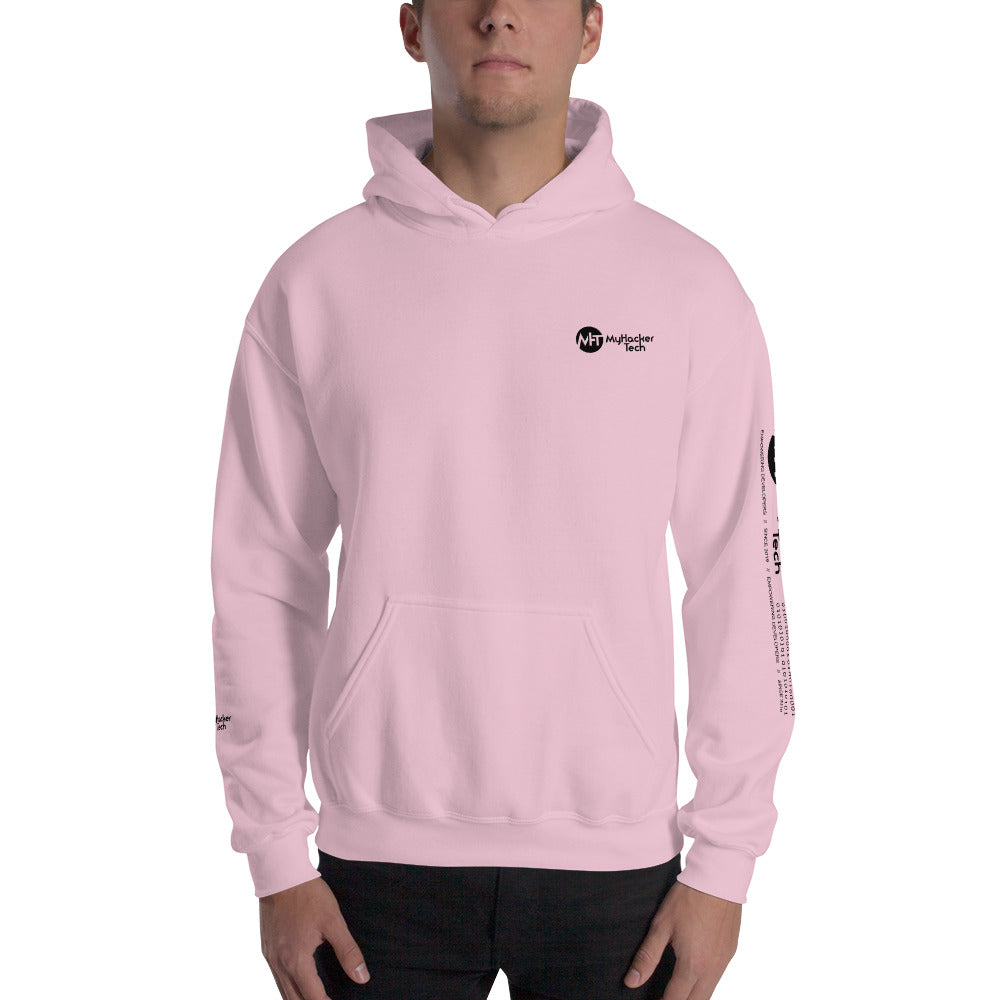 MyHackerTech Classic - Unisex Hoodie (with all sides designs) by DarkByteGear
