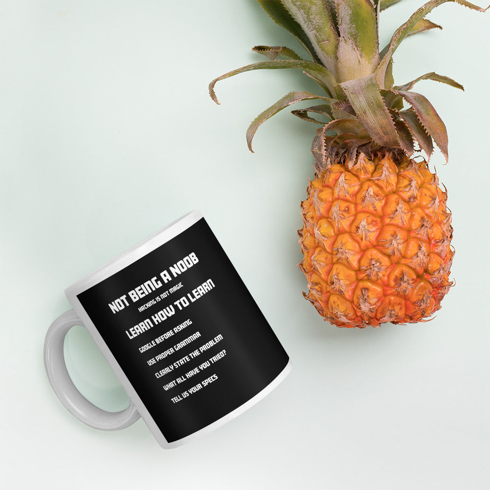 Not Being A Noob - Mug by DarkByteGear