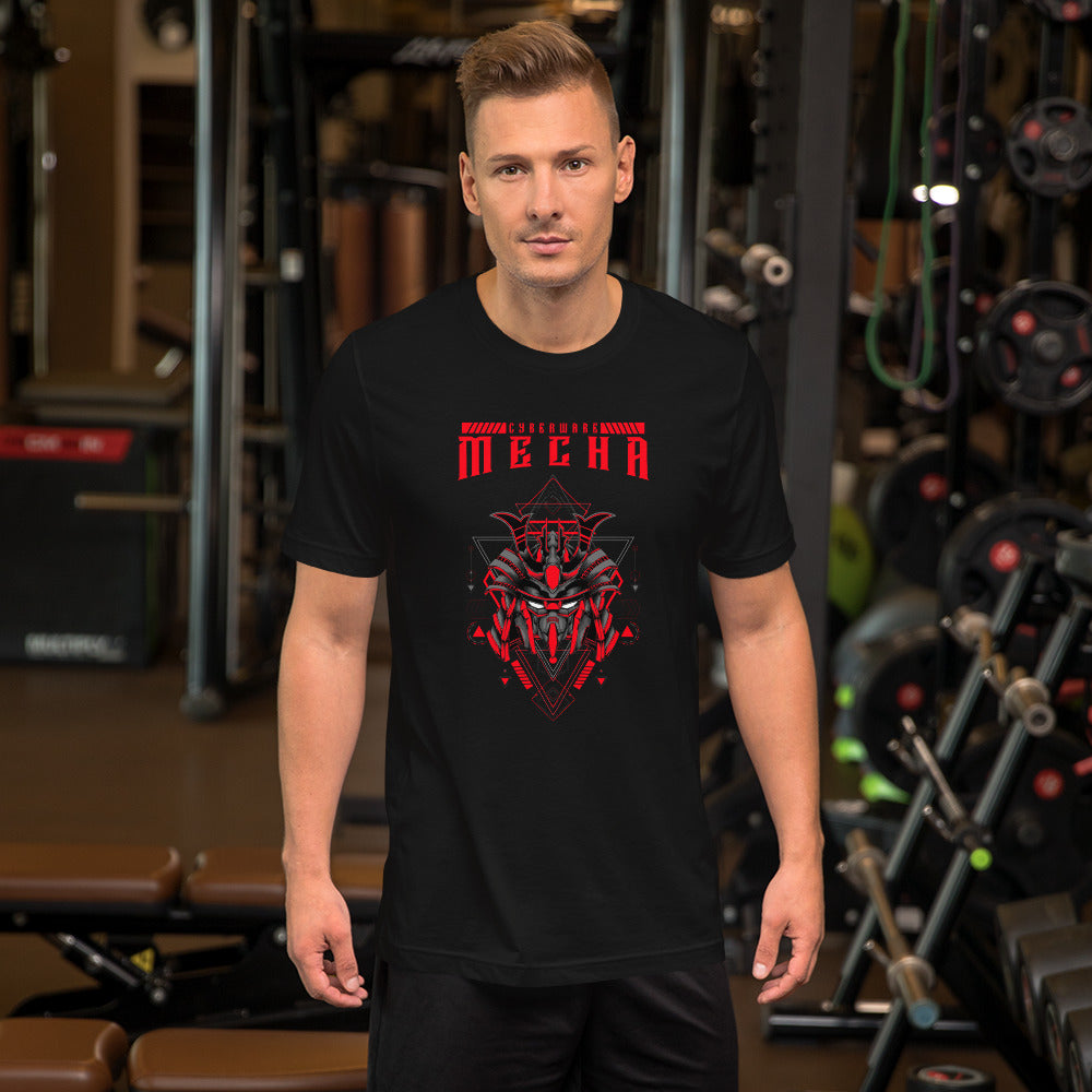 CyberWare Mecha - Short-Sleeve Unisex T-Shirt by DarkByteGear