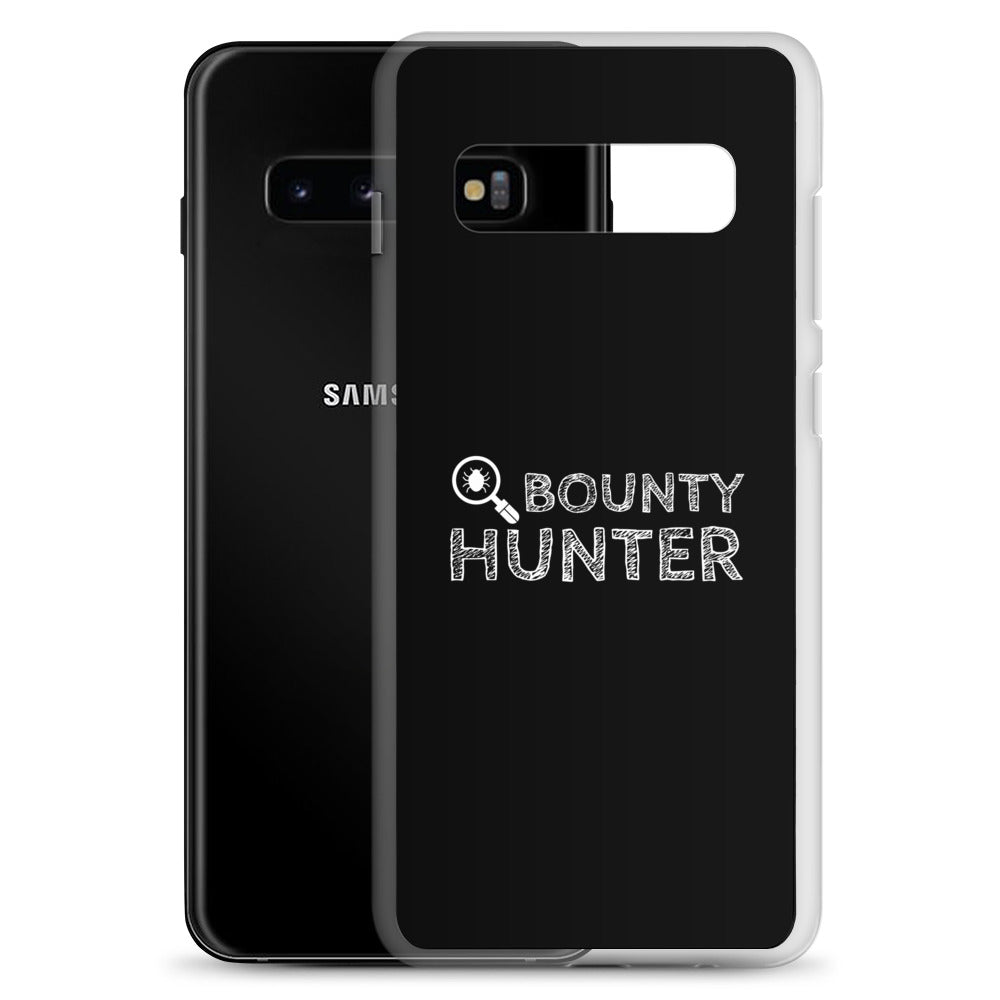 Bug bounty hunter - Samsung Case (white text) by DarkByteGear