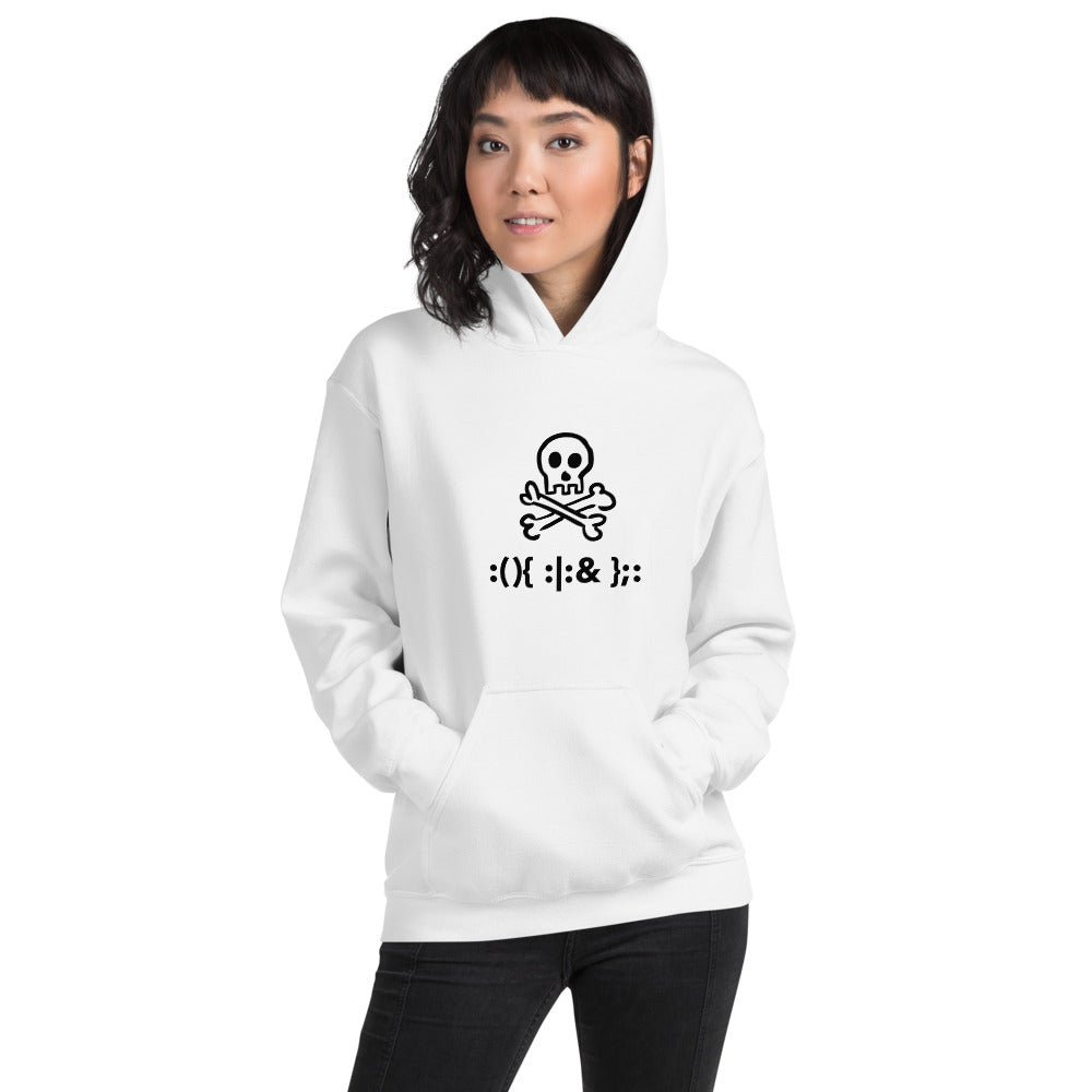 Bash Fork Bomb Linux - Unisex Hoodie by DarkByteGear