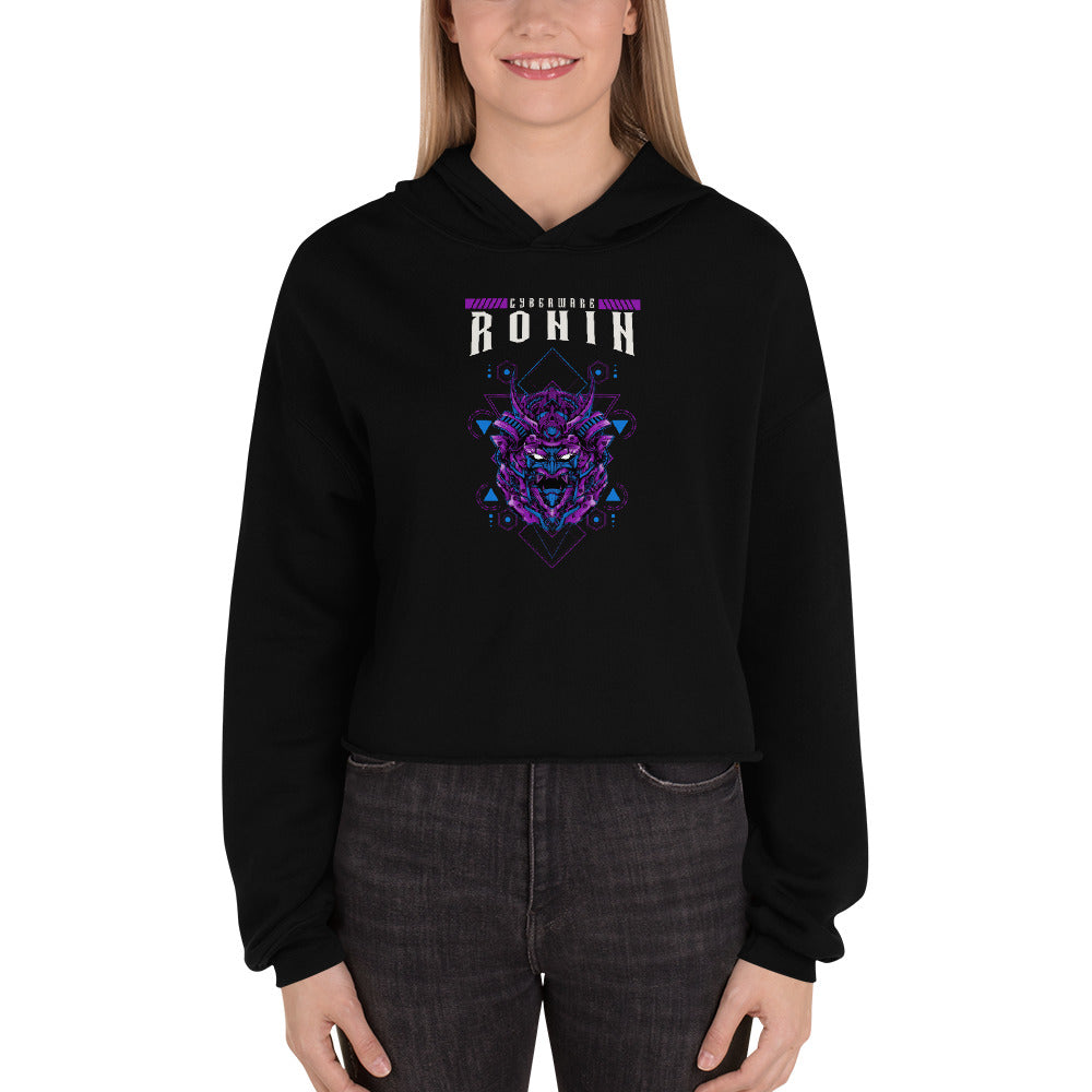 CyberWare Ronin - Crop Hoodie by DarkByteGear