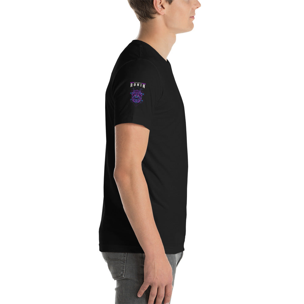 CyberWare Ronin - Short-Sleeve Unisex T-Shirt (all sides print) by DarkByteGear