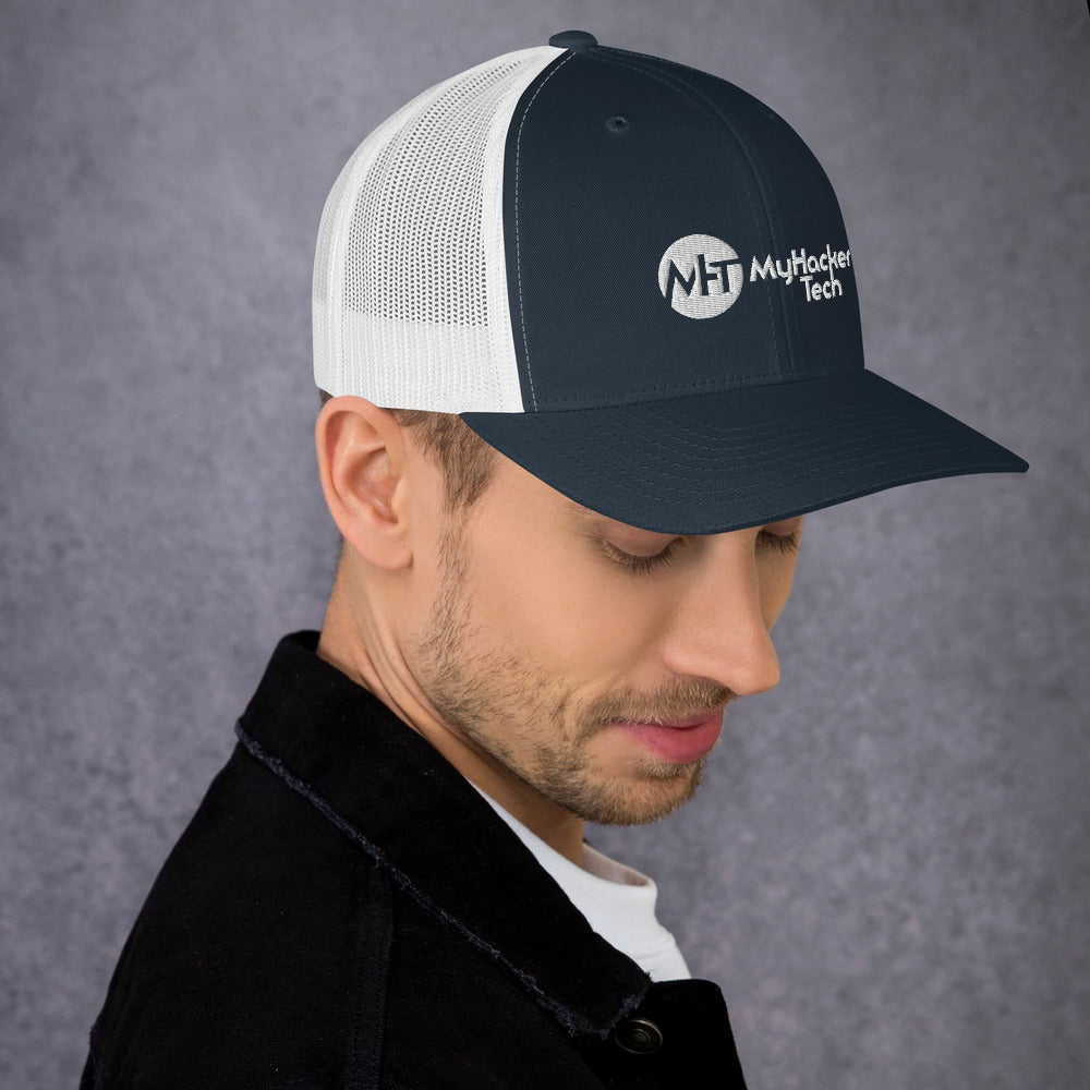 MyHackerTech - Trucker Cap by DarkByteGear
