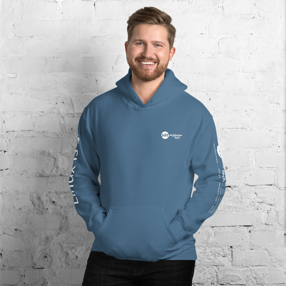Linux is sexy - Unisex Hoodie ( with all sides designs ) by DarkByteGear