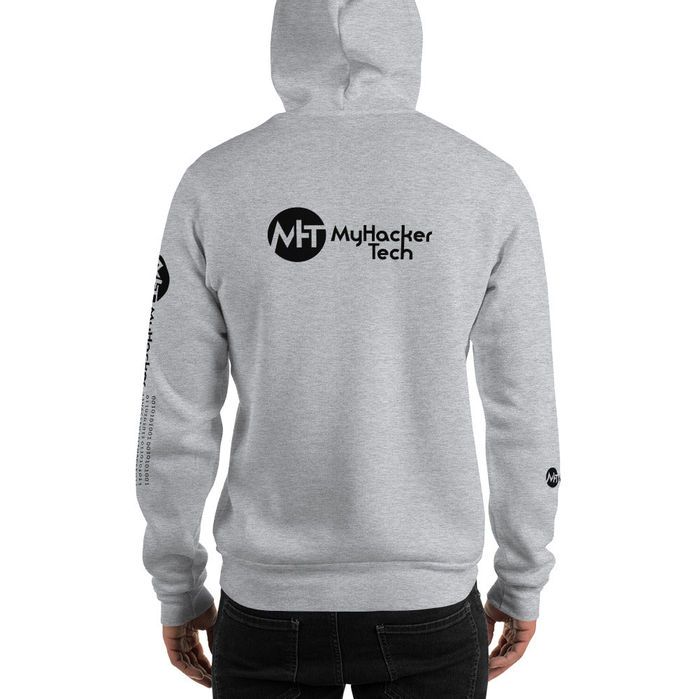 MyHackerTech Classic - Unisex Hoodie (with all sides designs) by DarkByteGear