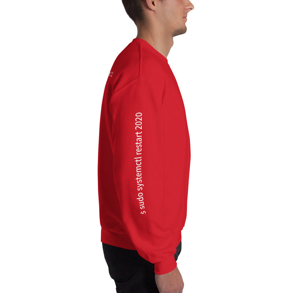 $ sudo systemctl restart 2020 - Unisex Sweatshirt (with all sides design ) by DarkByteGear