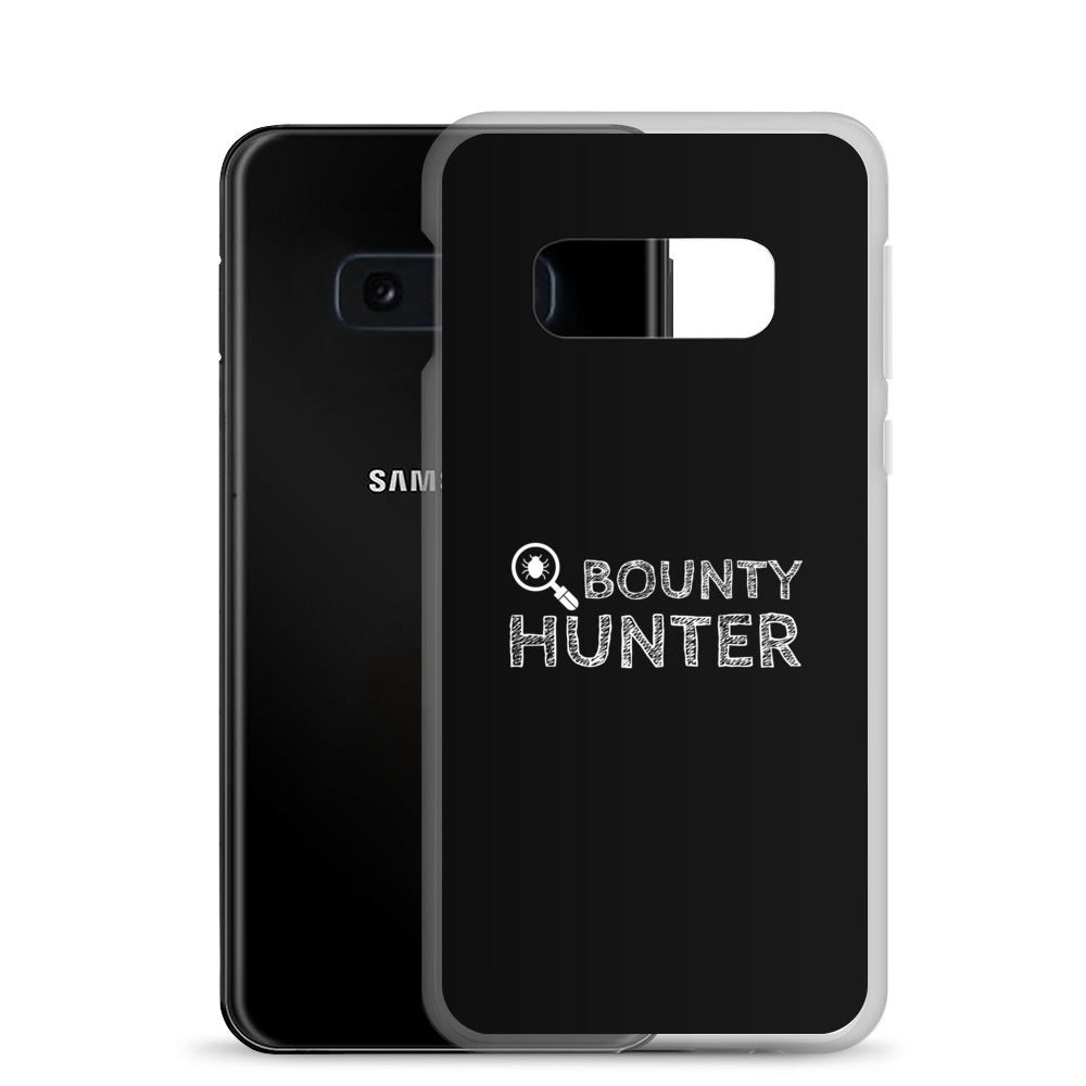 Bug bounty hunter - Samsung Case (white text) by DarkByteGear