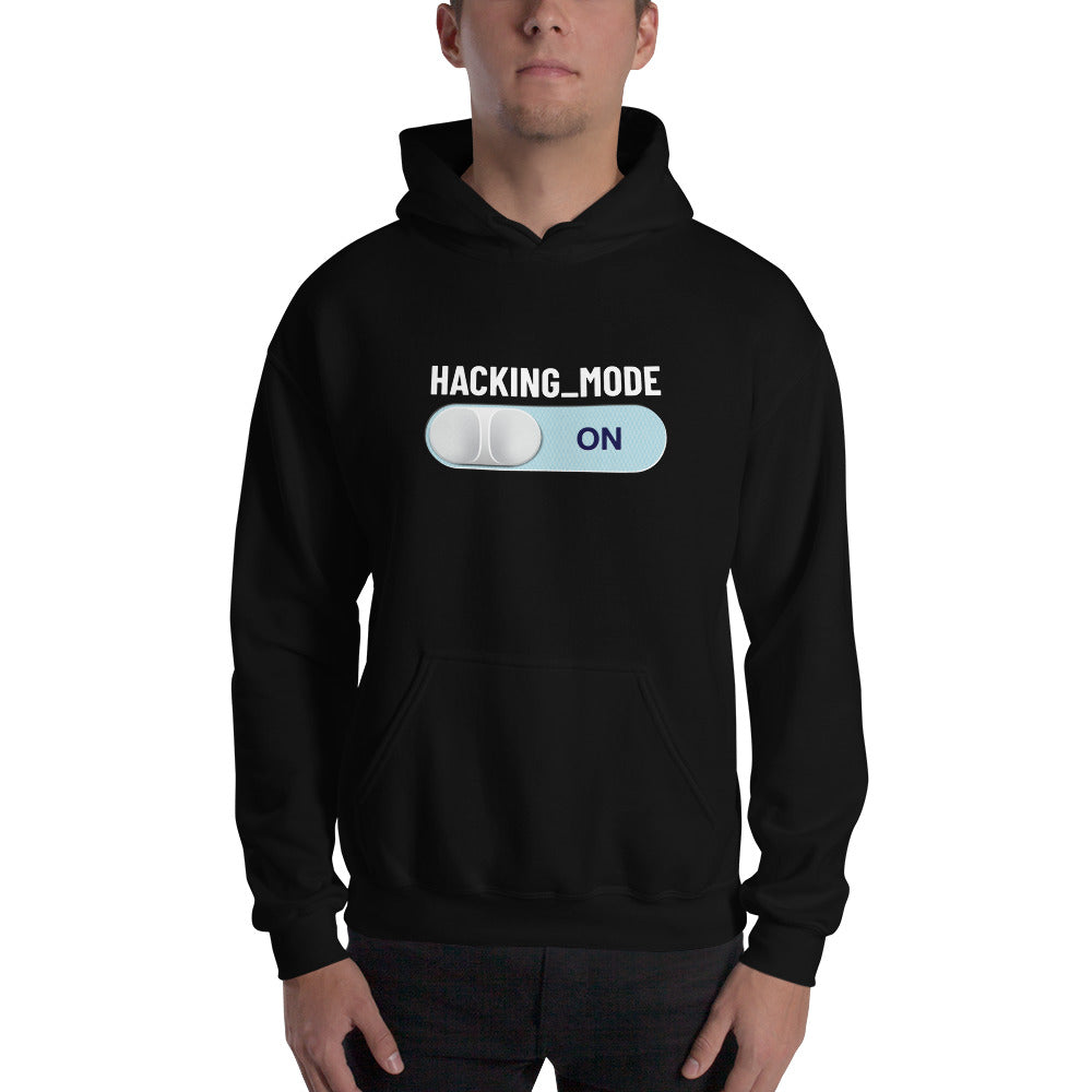 Hacking mode ON - Unisex Hoodie by DarkByteGear