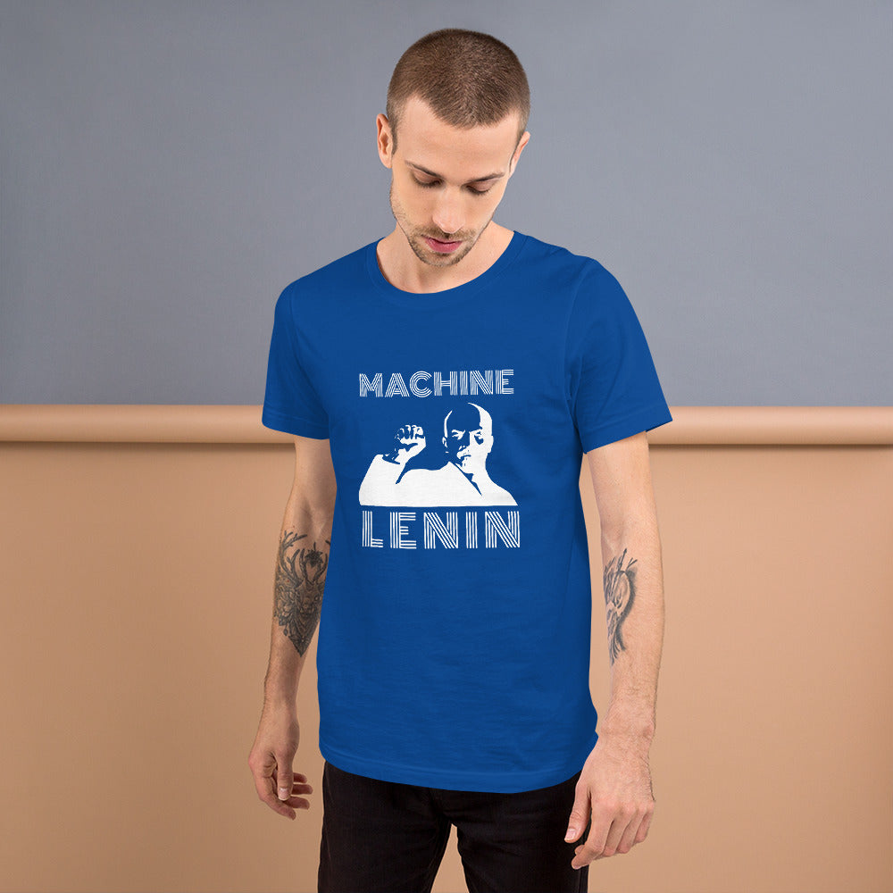 Machine Lenin - Short-Sleeve Unisex T-Shirt by DarkByteGear