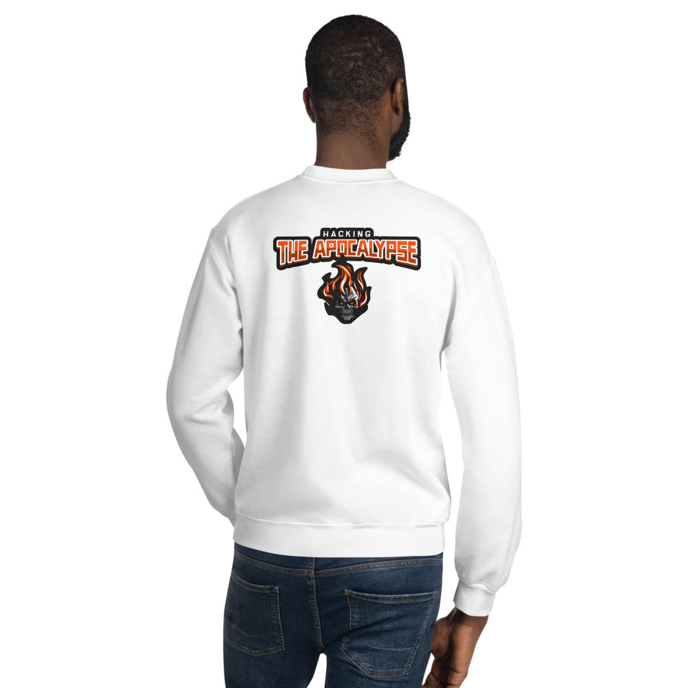 Hacking the Apocalypse v.1 - Unisex Sweatshirt by DarkByteGear