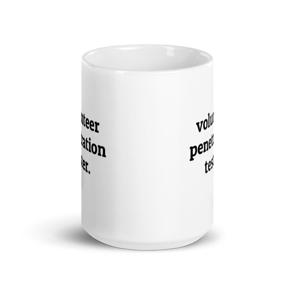 Volunteer penetration tester - Mug by DarkByteGear