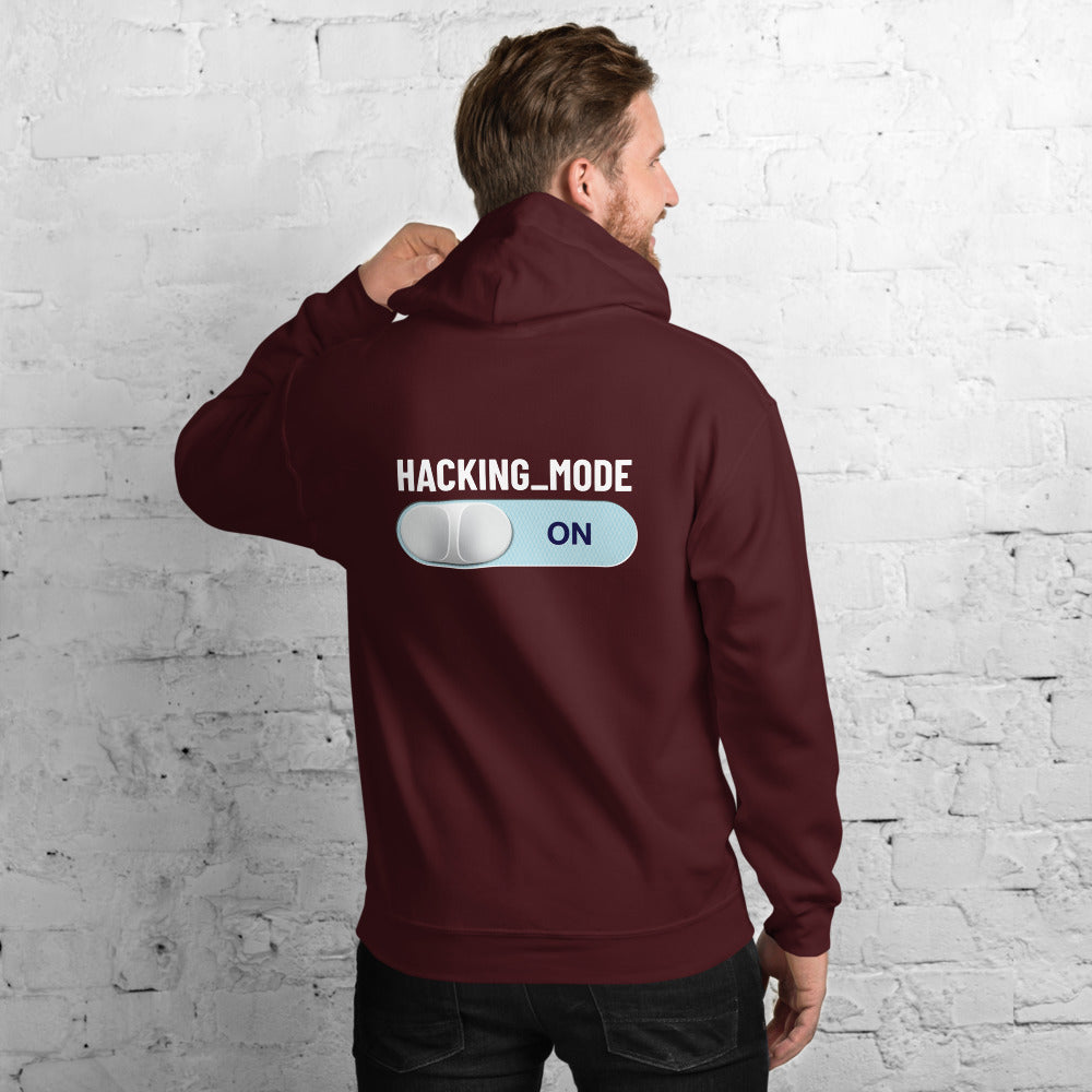 Hacking mode ON - Unisex Hoodie by DarkByteGear