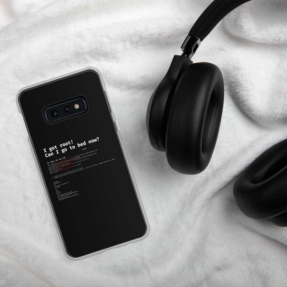 I got root! Can I go to bed now? - Samsung Case by DarkByteGear