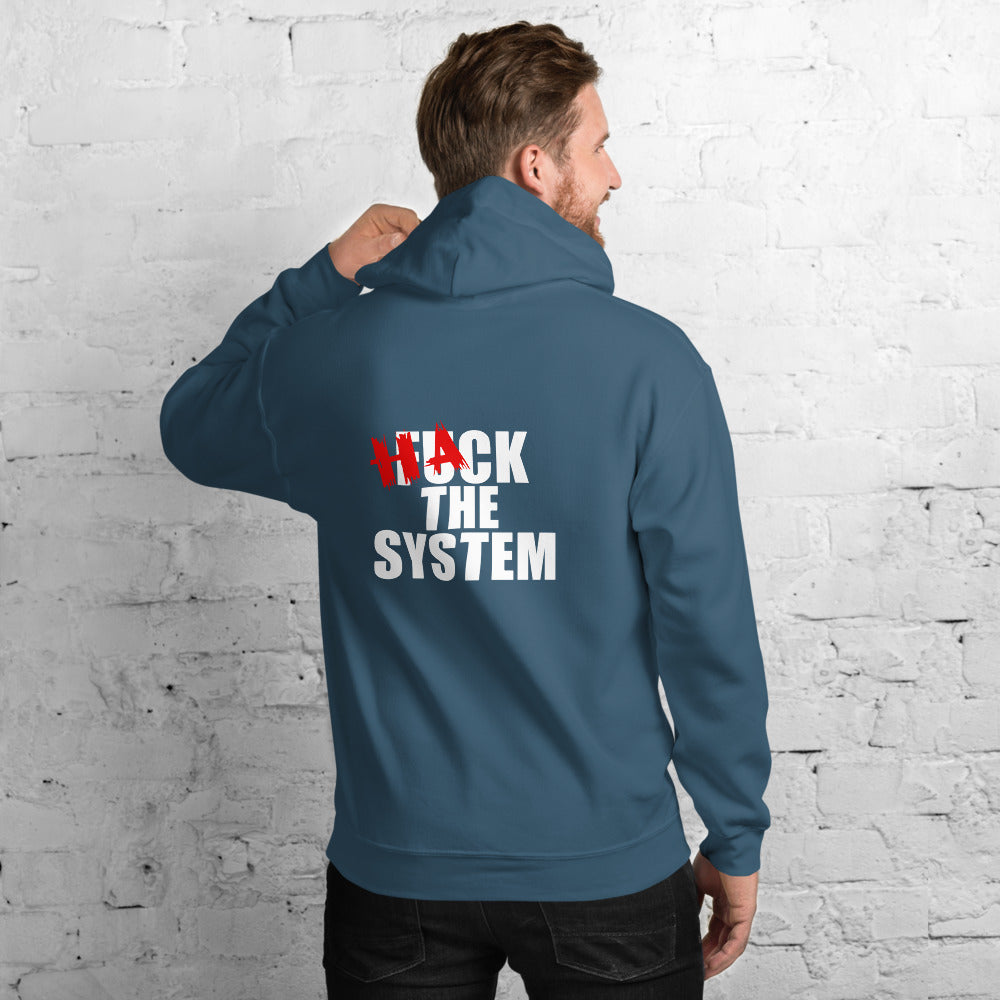 Hack the system - Unisex Hoodie by DarkByteGear