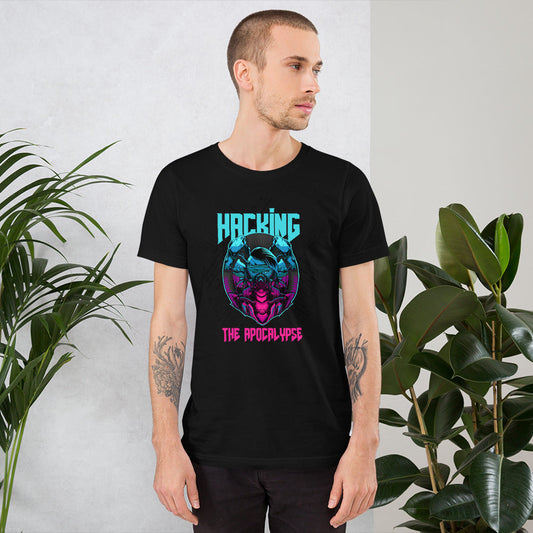 Hacking the apocalypse - Short-Sleeve Unisex T-Shirt by DarkByteGear