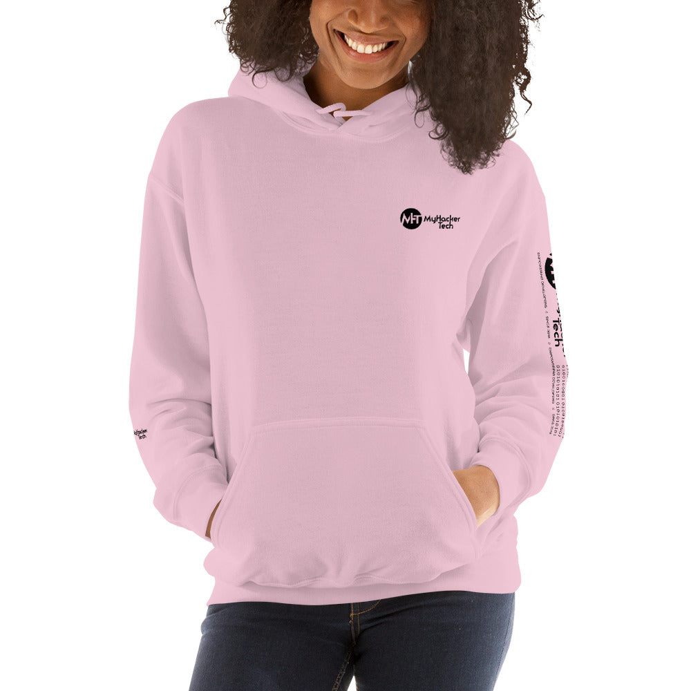 MyHackerTech Classic - Unisex Hoodie (with all sides designs) by DarkByteGear