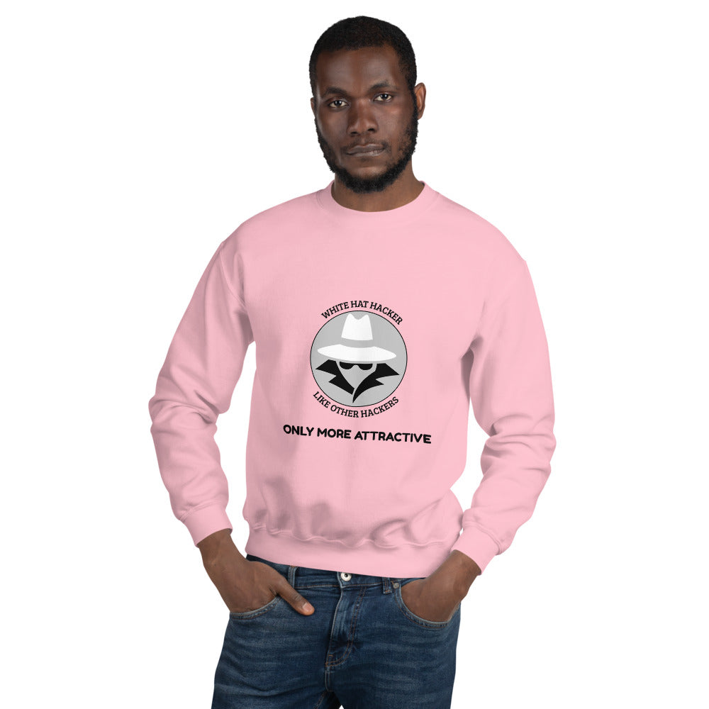 Like other hackers only more attractive - Unisex Sweatshirt by DarkByteGear