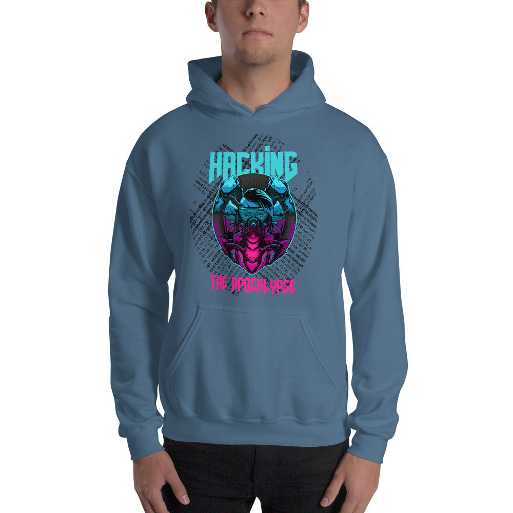 Hacking the apocalypse v2 -Unisex Hoodie by DarkByteGear