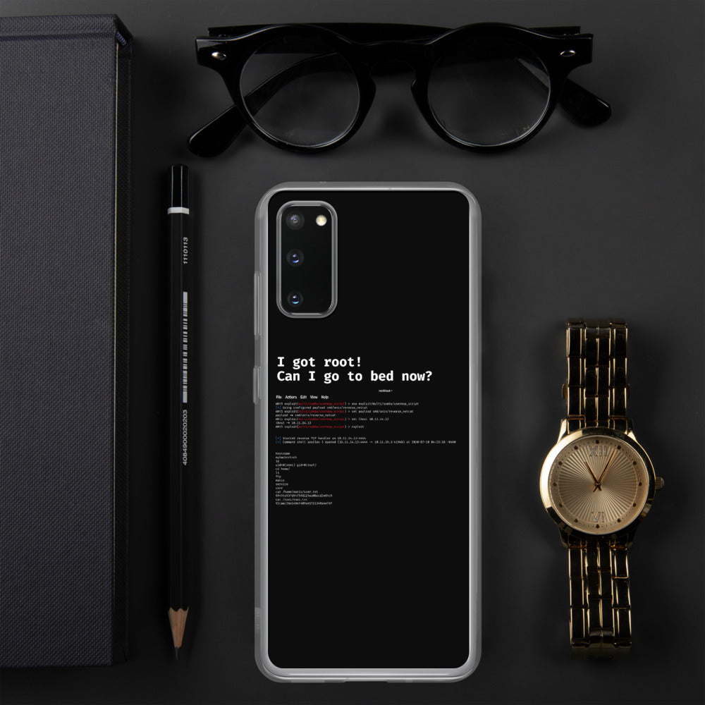 I got root! Can I go to bed now? - Samsung Case by DarkByteGear