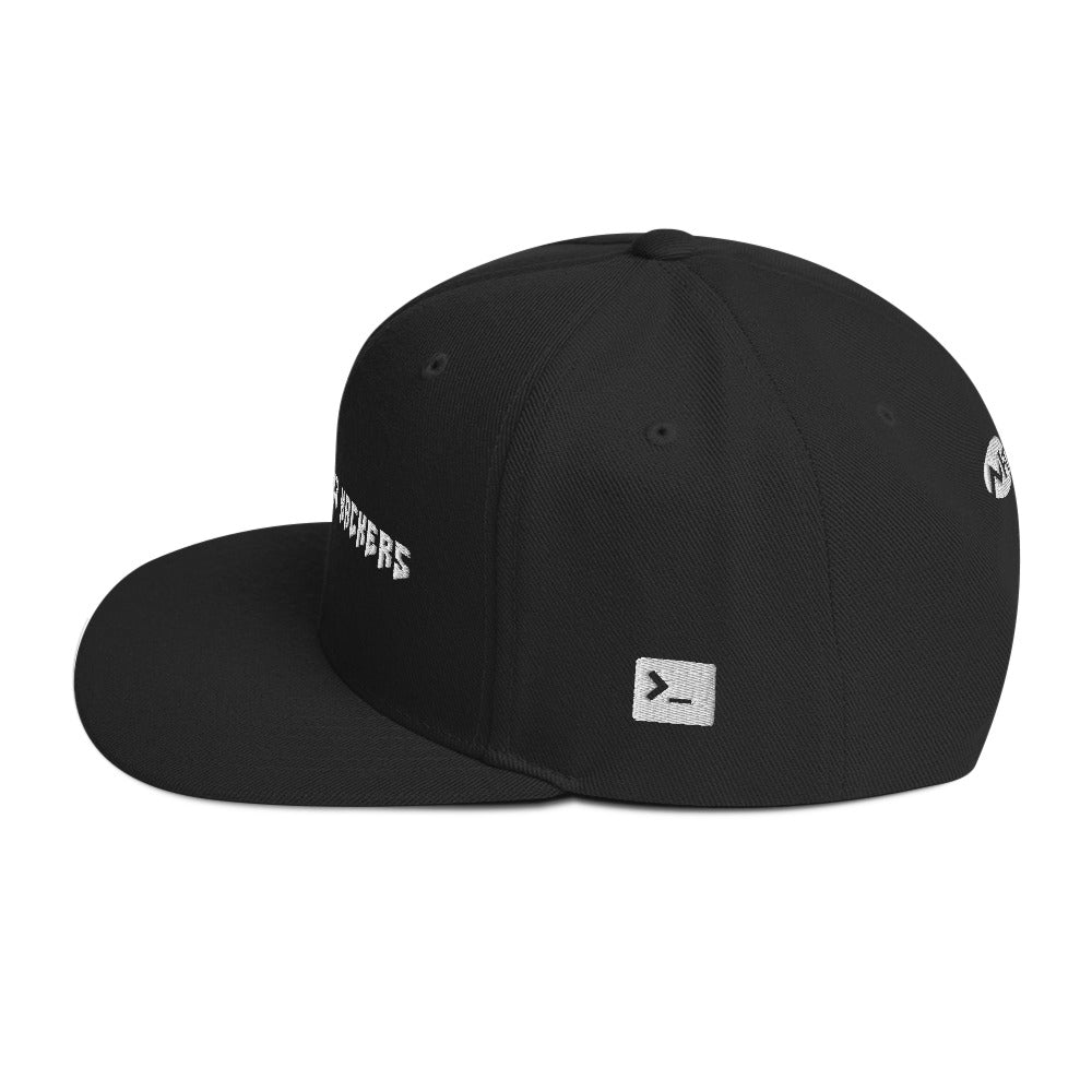 Hackers empower hackers - Snapback Hat by DarkByteGear