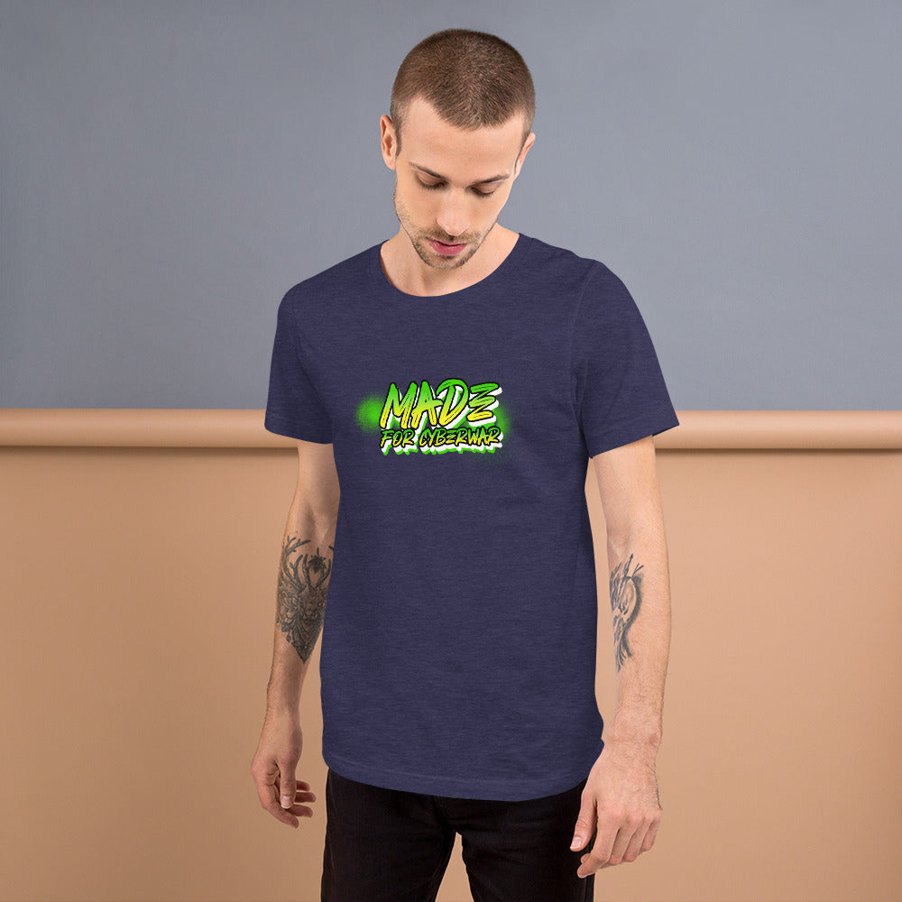Made for cyberwar - Short-Sleeve Unisex T-Shirt by DarkByteGear