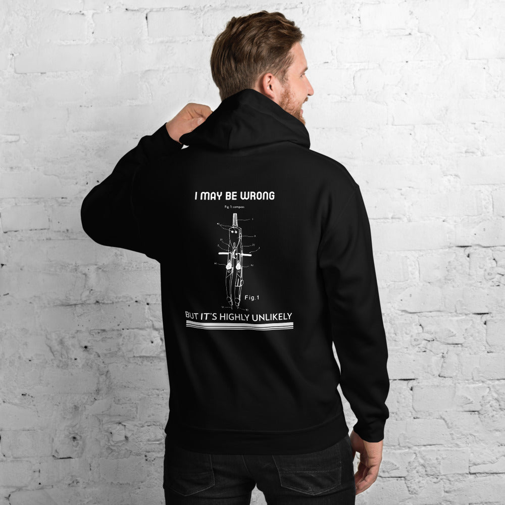 I may be wrong, but it's highly unlikely - Unisex Hoodie by DarkByteGear