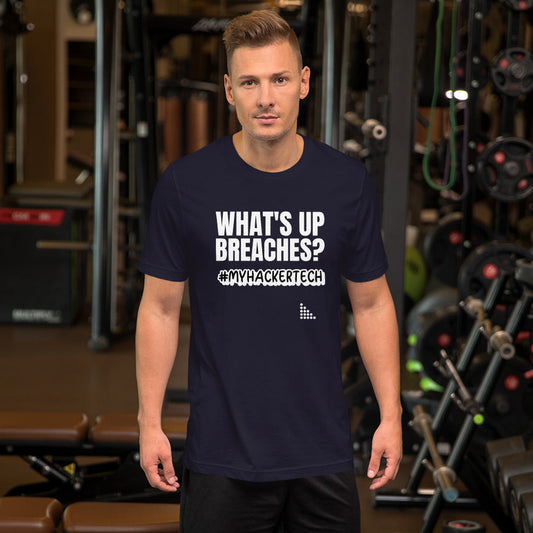 What's up breaches? - Short-Sleeve Unisex T-Shirt by DarkByteGear