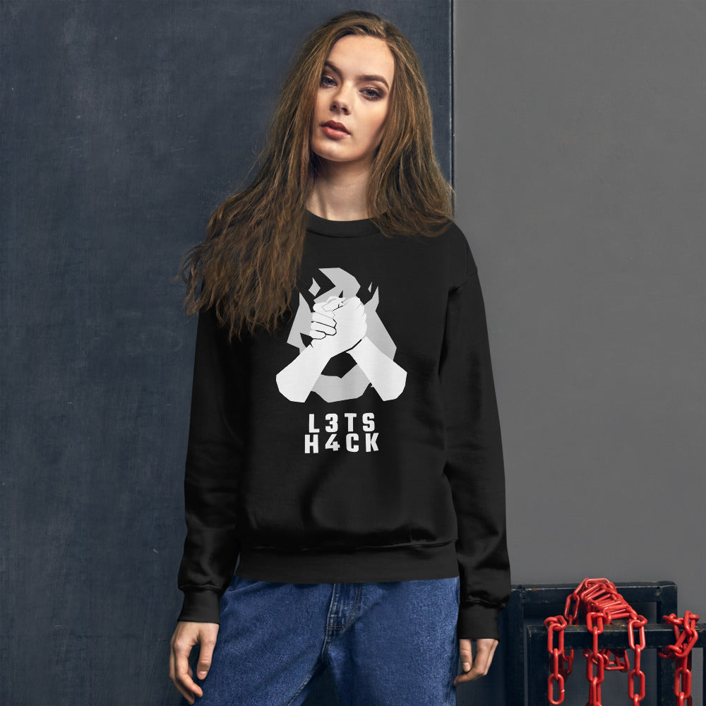 L3ts H4ck - Unisex Sweatshirt by DarkByteGear