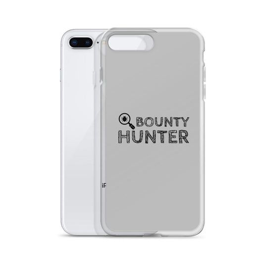Bug bounty hunter - iPhone Case (black text) by DarkByteGear