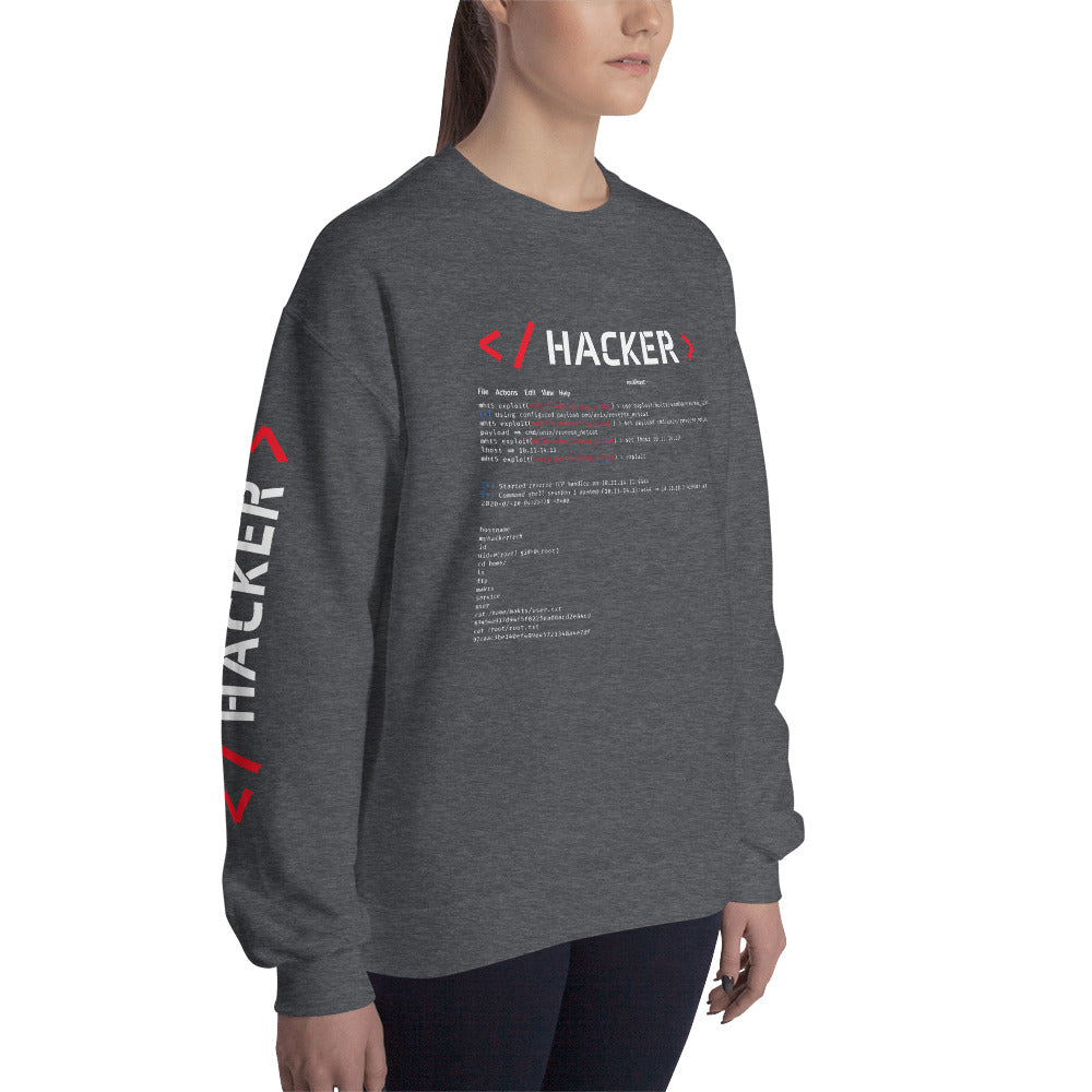 Hacker v.1 - Unisex Sweatshirt by DarkByteGear