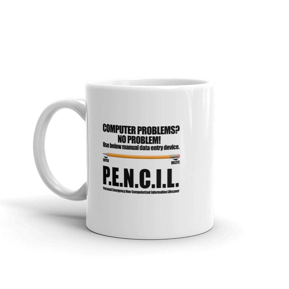 P.E.N.C.I.L. - Mug by DarkByteGear