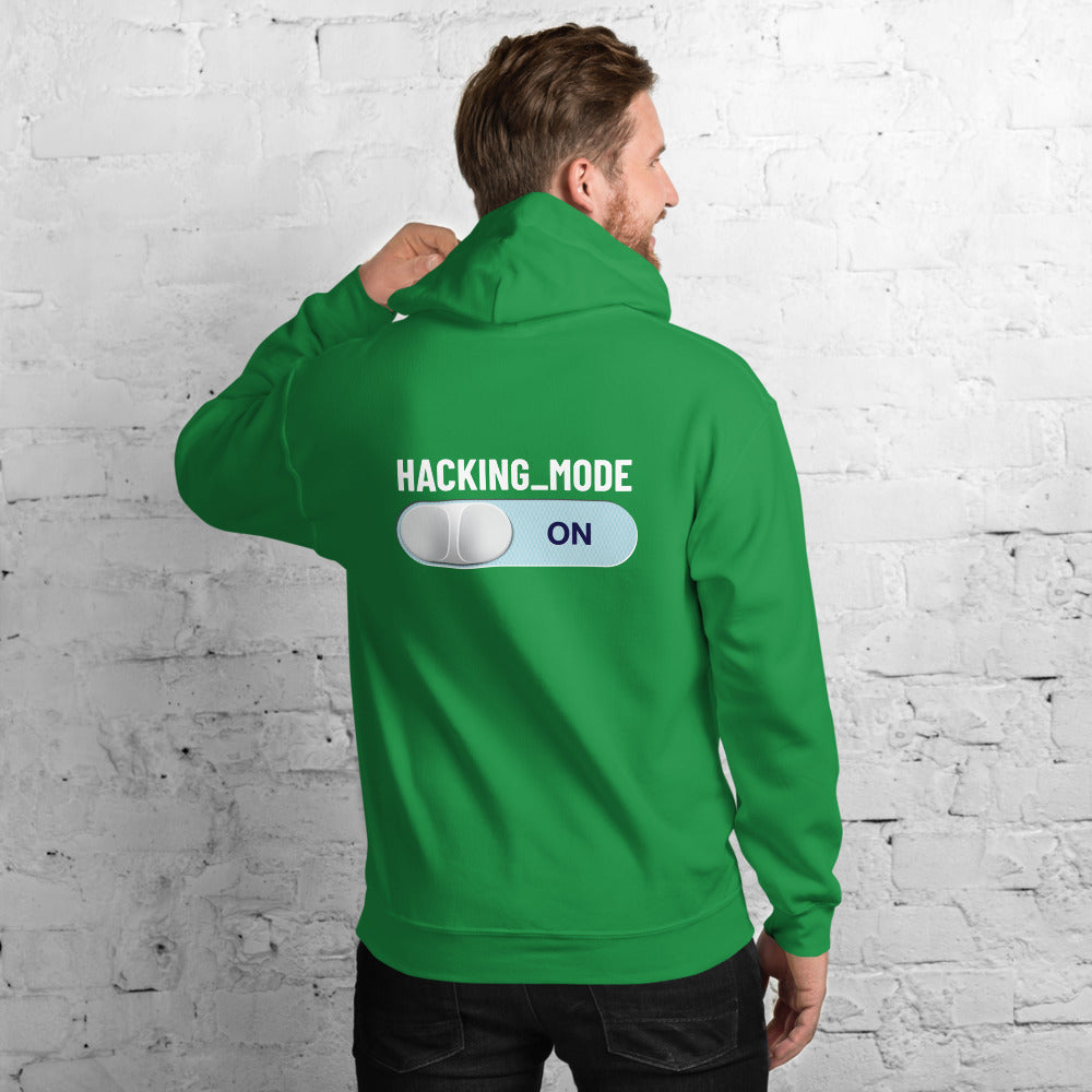 Hacking mode ON - Unisex Hoodie by DarkByteGear